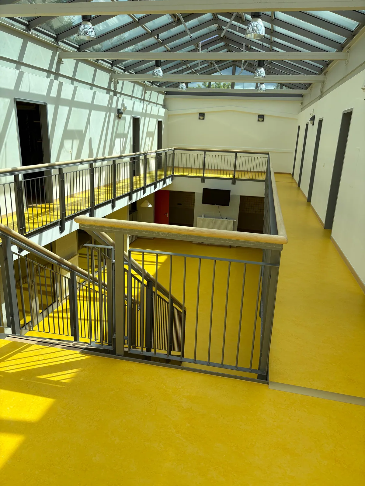 Blick von der zweiten Etage
