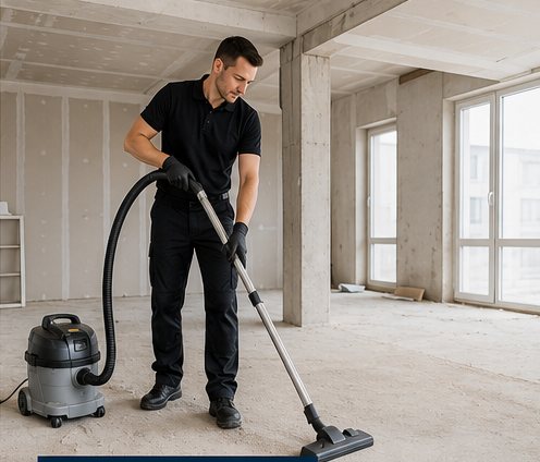 Bauendreinigung nach einem Neubau